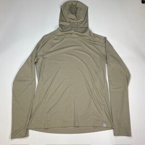 5.11 Tactical Mens Hoodie Coyote Brown Tan Lightweight Performance Shirt Size M